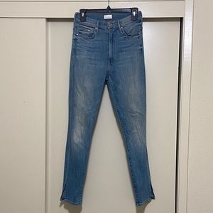 High rise MOTHER denim